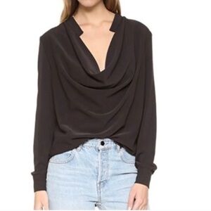 Finders Keepers Black Cowl Neck Streets Top
